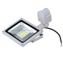 Nouveau projecteur de la CE RoHS 30W LED SMD LED avec le capteur de mouvement de PIR